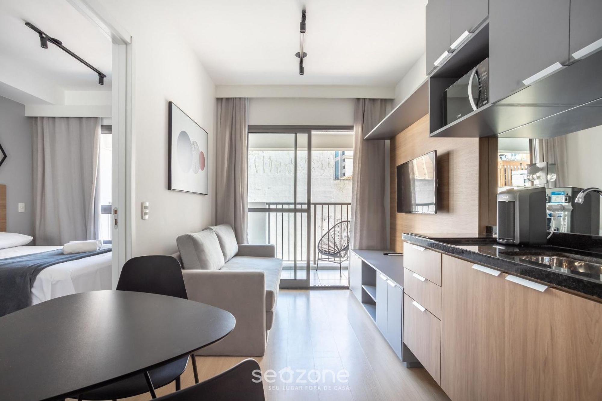 Apartamento Nxos - Predio Com Academia E Lavanderia Em Consolacao-sp São Paulo